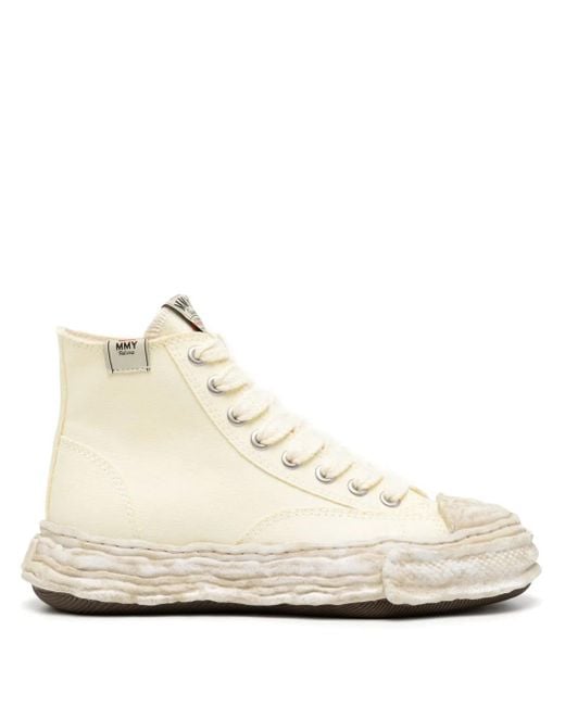 Maison Mihara Yasuhiro Natural Peterson Lace-Up Sneakers