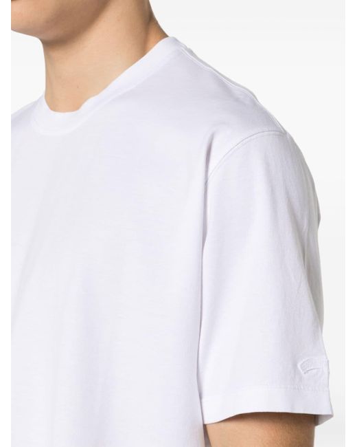 T-shirt girocollo di Paul & Shark in White da Uomo