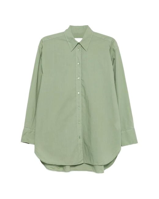 Xacus Green Chemise Tessa À Manches Longues