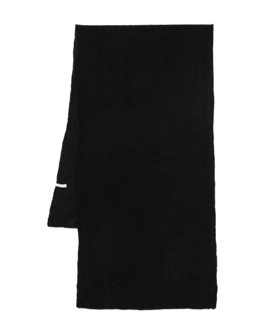 Bufanda de mezcla de cachemira Botto Giuseppe de color Black