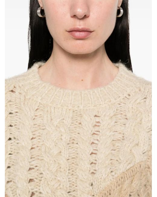 Isabel Marant Natural Patchwork "Daryl" -Spulser