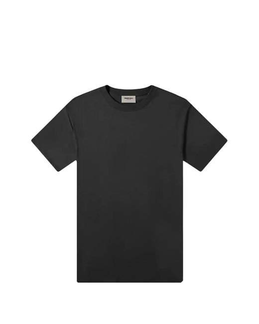 Fear Of God Black Logo-Print T-Shirt for men