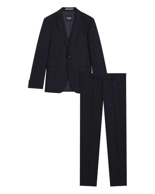 Boss Black Button Suit for men