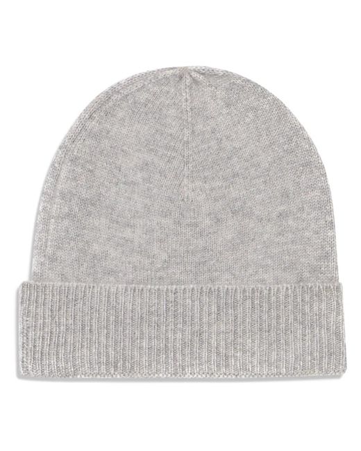 Brooks Brothers Gray Cashmere Beanie for men