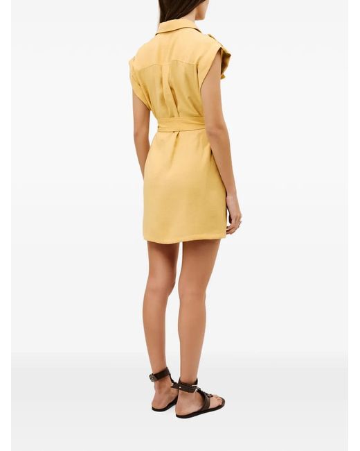 Ba&sh Metallic Diala Mini Dress