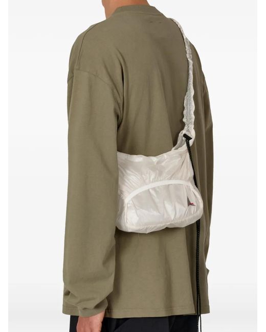 Roa White Knot Packable Shoulder Bag