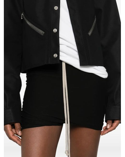 Rick Owens Black Buds Shorts