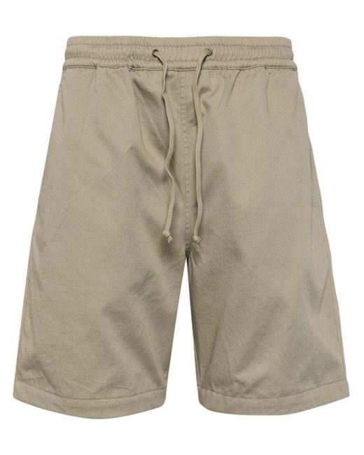 Universal Works Natural Drawstring Cotton Shorts for men
