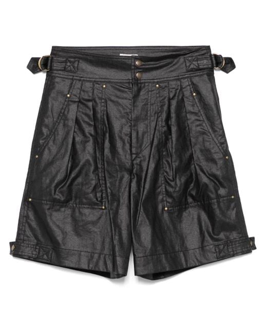 Isabel Marant Black Felize Shorts