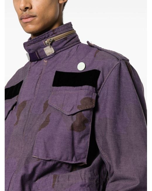 OAMC RE:Work Field Jacke in Purple für Herren
