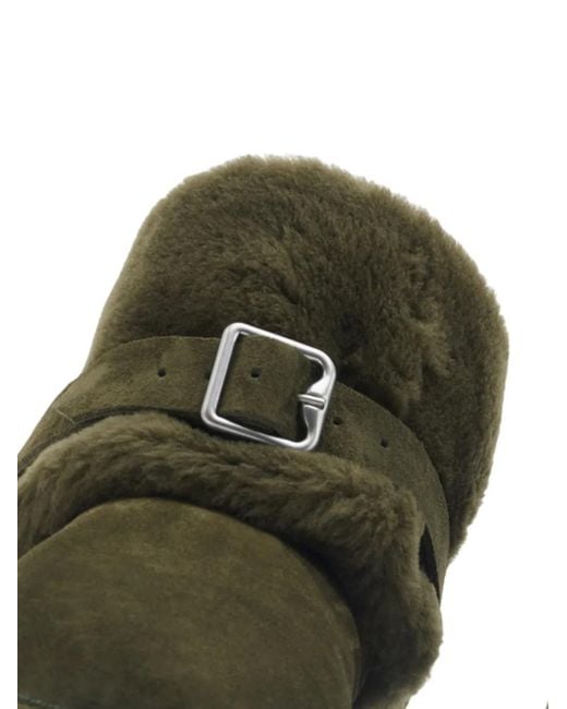 Burberry Green Chubby Boots