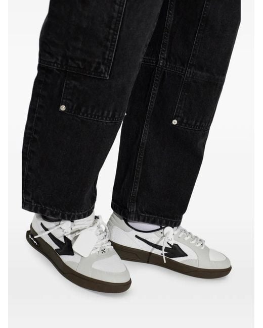 Off-White c/o Virgil Abloh White End Of Play Arrow Lace-Up Sneakers