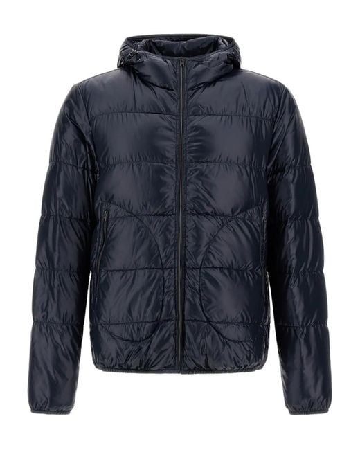 Herno Blue Style Quilted Jacket for men