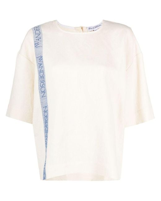 J.W. Anderson ロゴ Tシャツ White