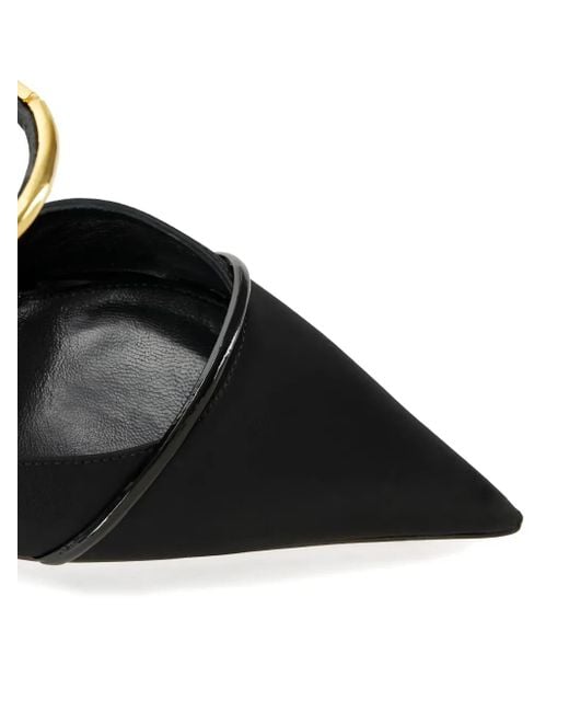 Elisabetta Franchi Black 105Mm D'Orsay Heeled Pumps