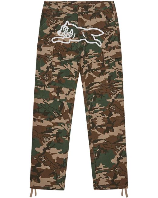 ICECREAM Running Dog Woodland Cargo Broek in het Green voor heren