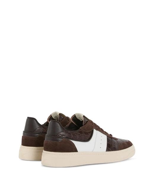 Giuseppe Zanotti Brown Gz Thor Sneakers for men