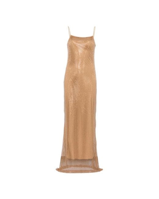 Marella White Embellished Slip Dress