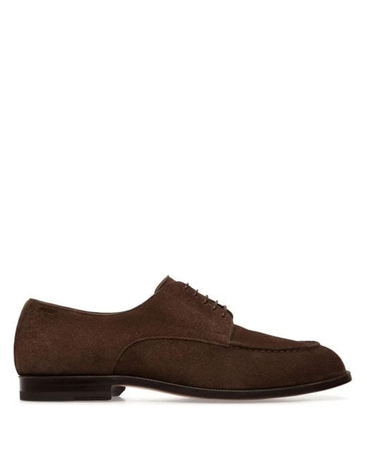 Bally Brown Carl Derby Shoes for men