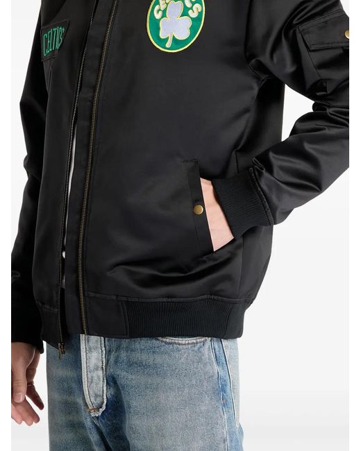 X Nba Veste Bomber Team Leader Celtics Mitchell & Ness pour homme en coloris Black