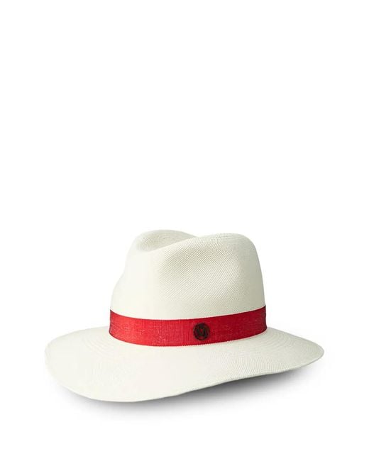 【新品】Maison Michel Henrietta ウール フェドーラハット Maison Michel Henrietta ハット ホワイト | Lyst