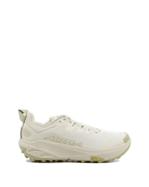 Altra White Experience Wild 3 Panelled Mesh Sneakers