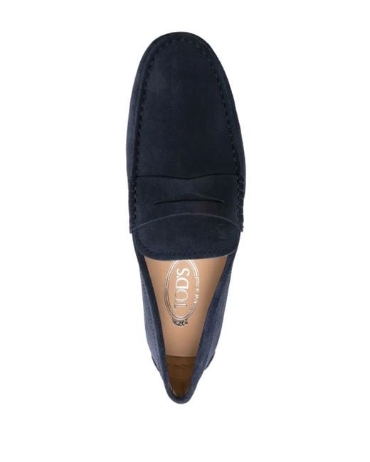 Tod's Blue Flat Shoes for men