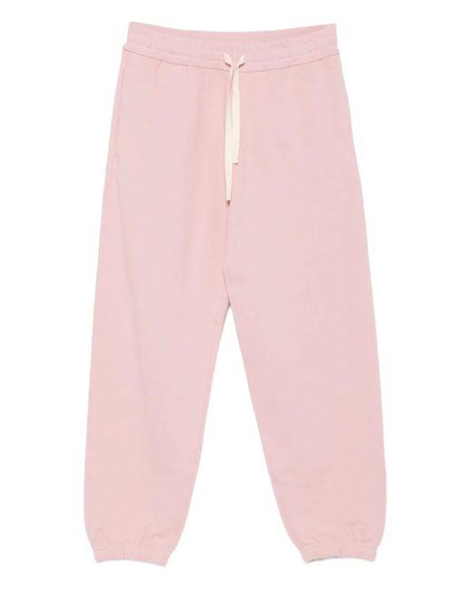 Pantalon De Jogging En Coton À Lien De Resserrage Jil Sander pour homme en coloris Pink