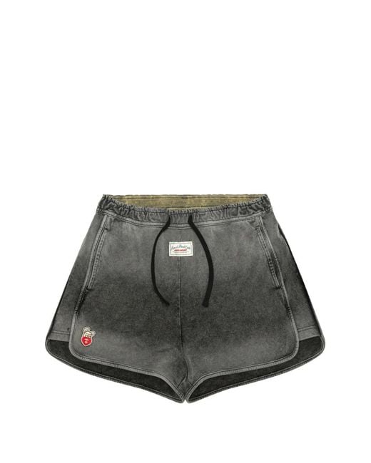 Aape By A Bathing Ape Gray Drawstring Shorts