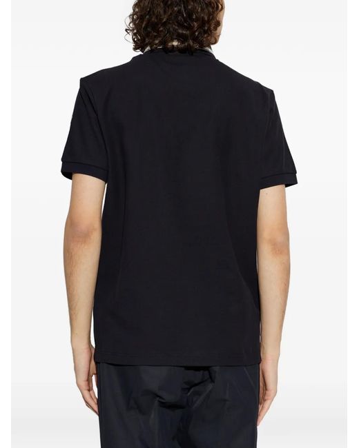 Moncler Black Ss Polo for men