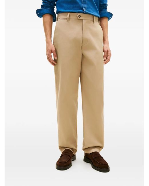 Tommy Hilfiger Natural Button Trousers for men