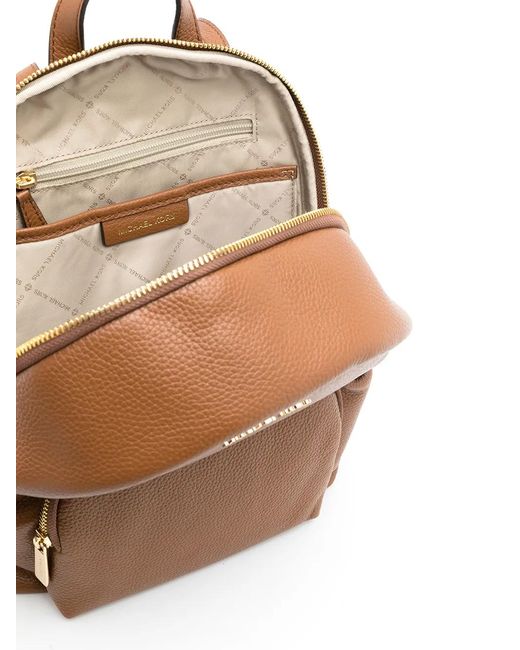 Michael Kors Brown Erin Leather Backpack