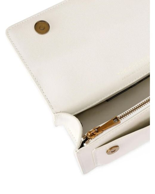 Kurt Geiger Natural Chelsea East West Cross Body Bag