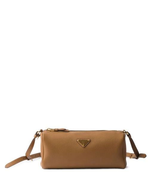 Borsa A Spalla di Prada in Brown