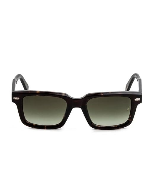Cutler & Gross Green Breitling Cloudbreak Square Frame Sunglasses