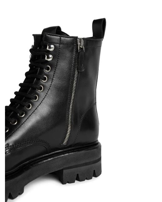 Botas De Combate, Mujer, Talla DSquared² de color Black