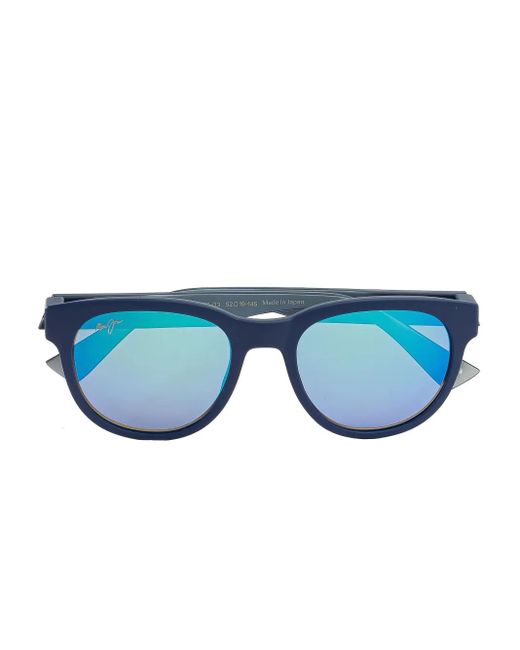 Maui Jim Blue Maoli Sonnenbrille Mit Eckigem Gestell