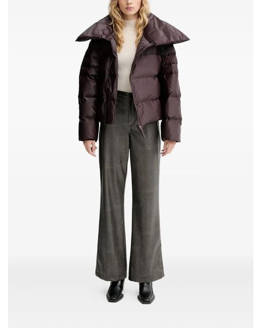 Rains Black Alta Vision Puffer Jacket