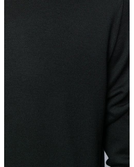 D4.0 Black Long Sleeve Jumper for men
