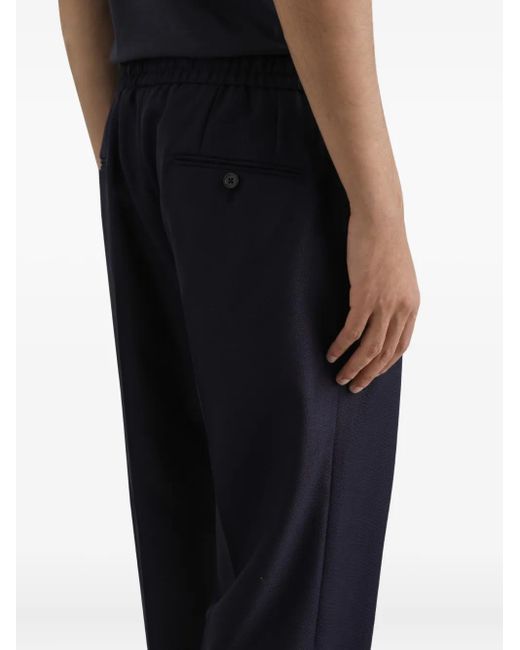 メンズ Dolce & Gabbana ドローストリング トラックパンツ Blue