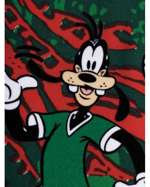Adidas Green X Disney X Brain Dead Graphic-Print T-Shirt for men