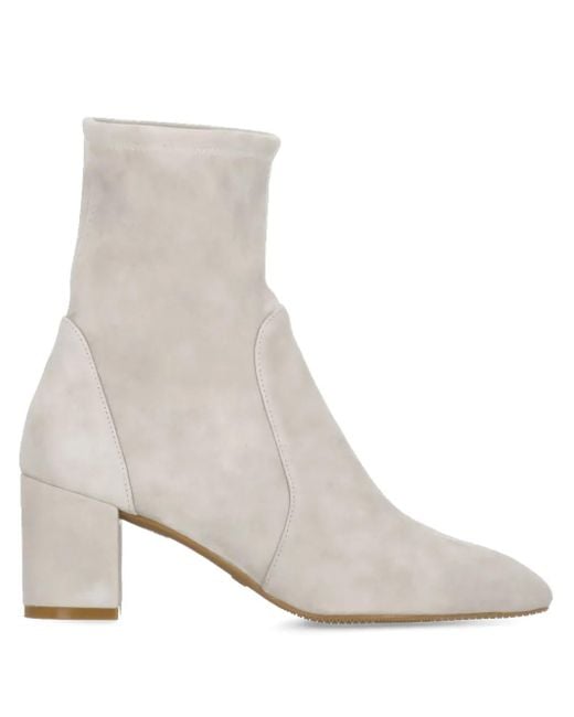 Stuart Weitzman Yuliana 60mm スエード ブーツ White