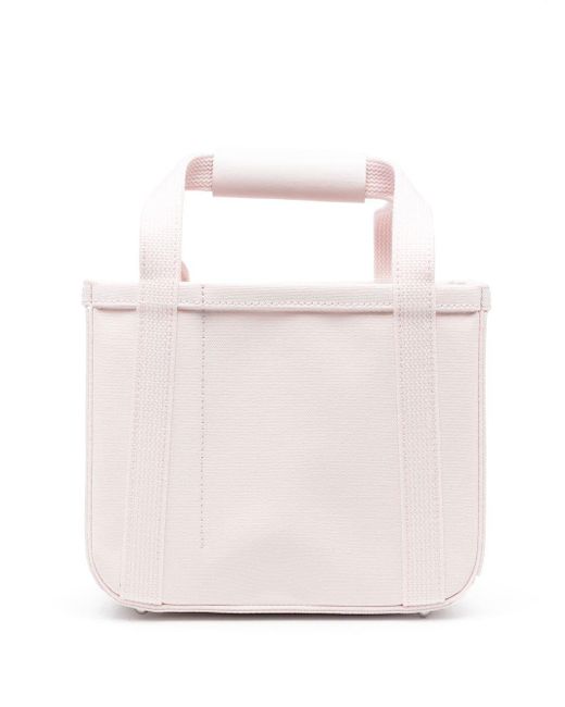 CECILIE BAHNSEN Pink Small Frame Tote Bag
