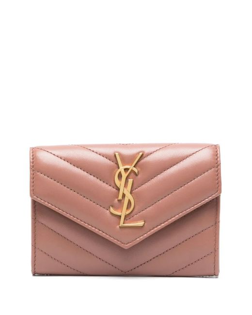 Cartera Cassandre Saint Laurent de color Pink