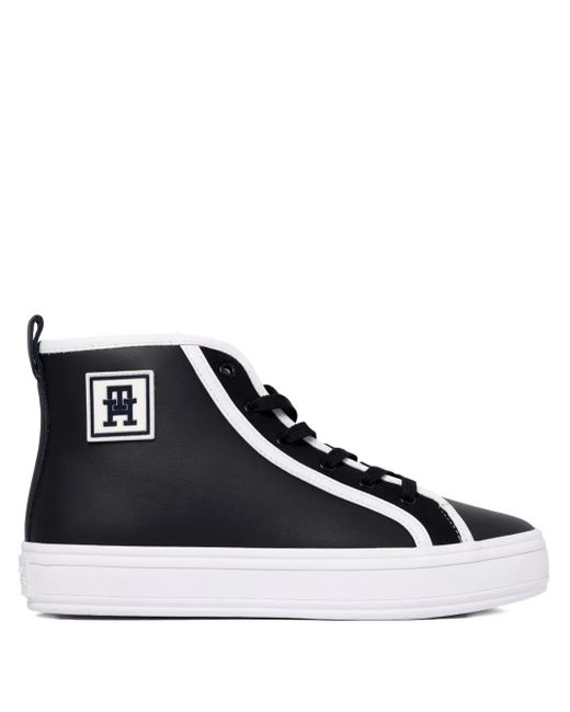 Tommy Hilfiger ハイカット スニーカー Black