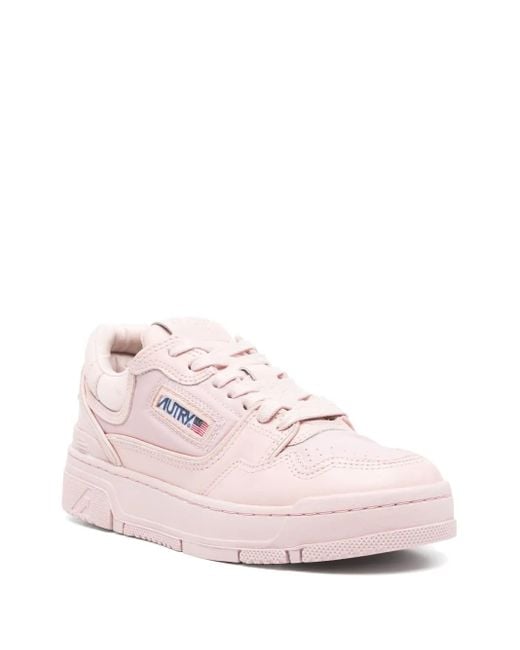Autry Pink Peach Clc Sneakers