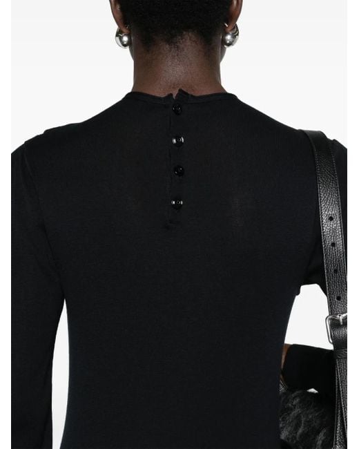 Haut À Col Montant Lemaire en coloris Black