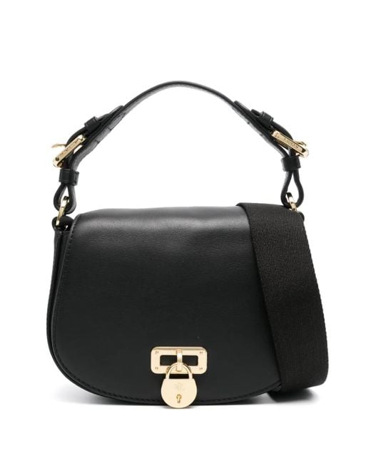 Borsa A Tracolla Tanner Media di Ralph Lauren in Black