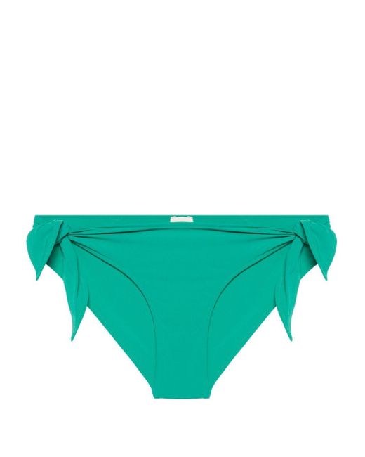 Isabel Marant Green Sukie Tied Bikini Bottoms
