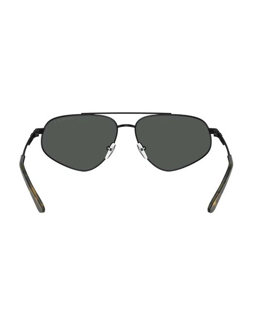 Emporio Armani Black Geometric-Frame Sunglasses for men
